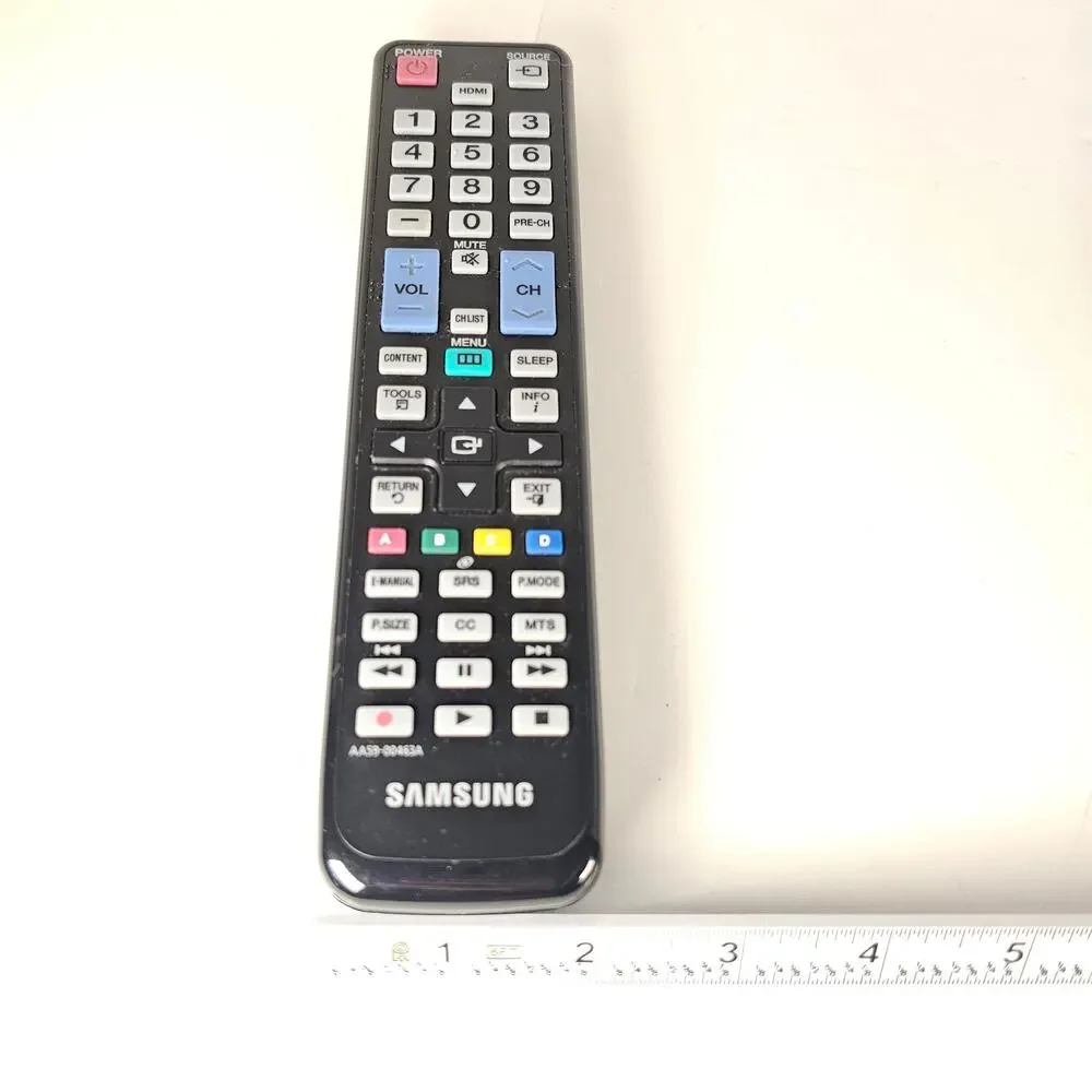 Samsung TV Remote Control AA59-00463A Original Genuine OEM Works Tested Black